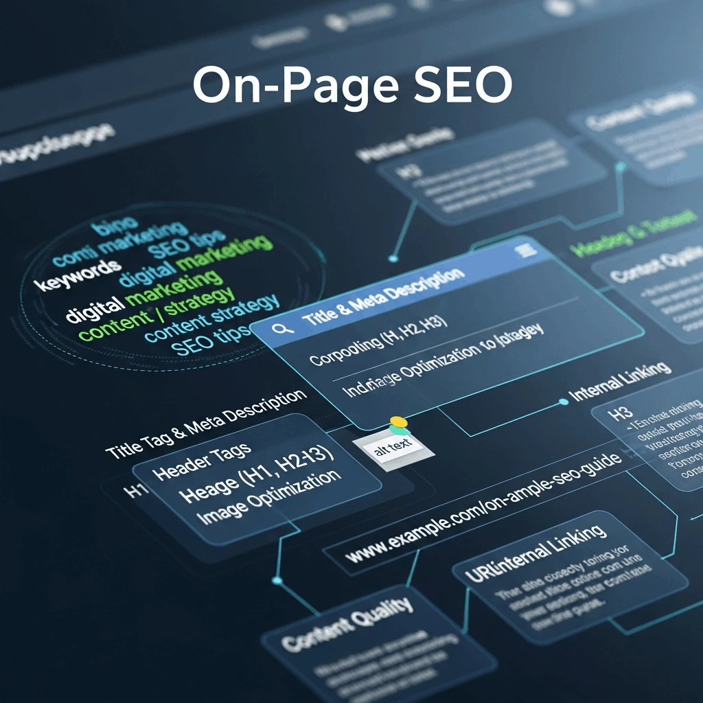 What is on page SEO?